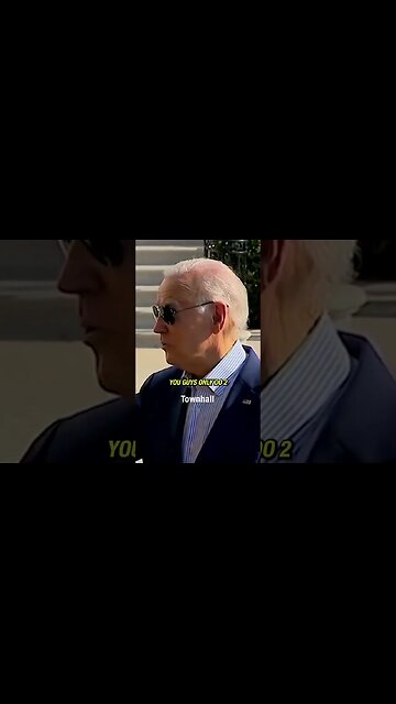 Biden doesn't trust the polls!