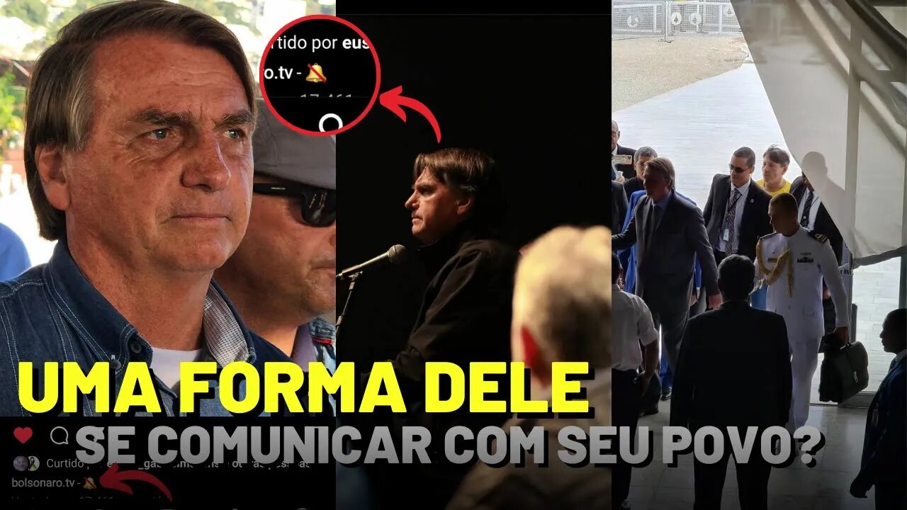 TENTANDO DESCIFRA OS CODIGOS DO PRESIDENTE NAS IMAGENS POSTADA NO BOLSONARO TV