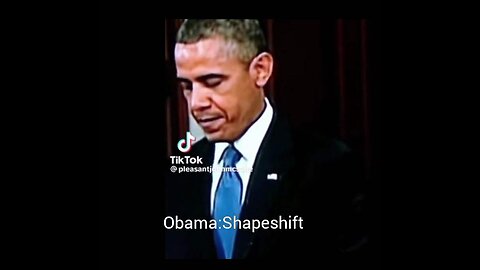 Obama: Shapeshift