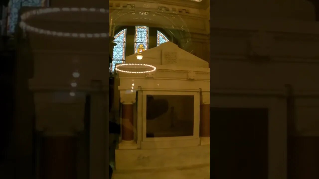 Strange noise captured in crypt. Full video on channel