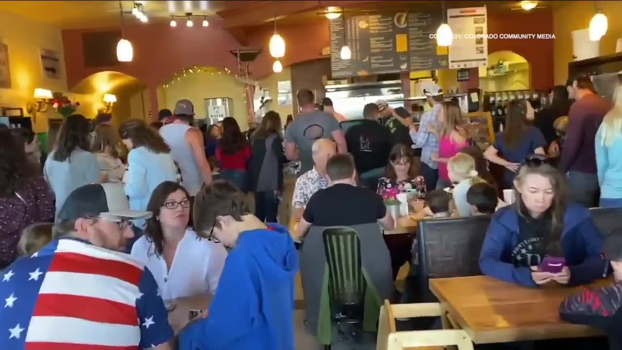 Tri-County Health Department, state order closure of Castle Rock diner that allowed Sunday crowds