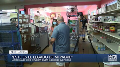 La panadería El Fénix en el sur de Phoenix lucha para mantenerse en pie durante la pandemia de COVID-19