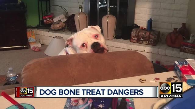 FDA issues warning that some dog bone treats could be deadly