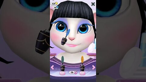 😂😂 Angela's Eyelashes #471 | My Talking Angela 2 | #shorts #funwithangela 🤣😂