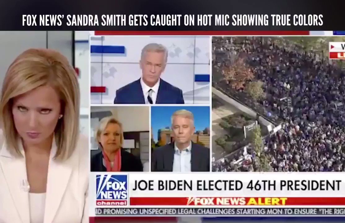 BUSTED: Fox News Anchor, Sandra Smith Gets Busted On Hot Mic Saying The Quiet Part Out Loud....