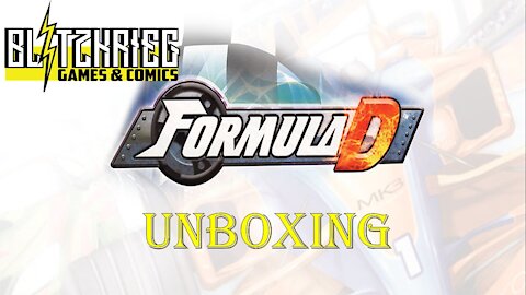 Formula D Board Game Unboxing