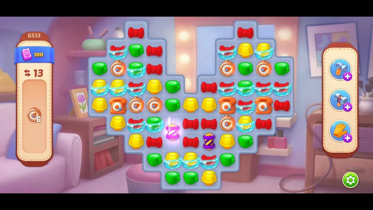 Playrix Homescapes Gameplay Walkthrough Level 6513