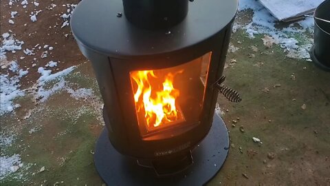 Off-Gid Pellet Stove & Mega Announcement - Arizona Homestead