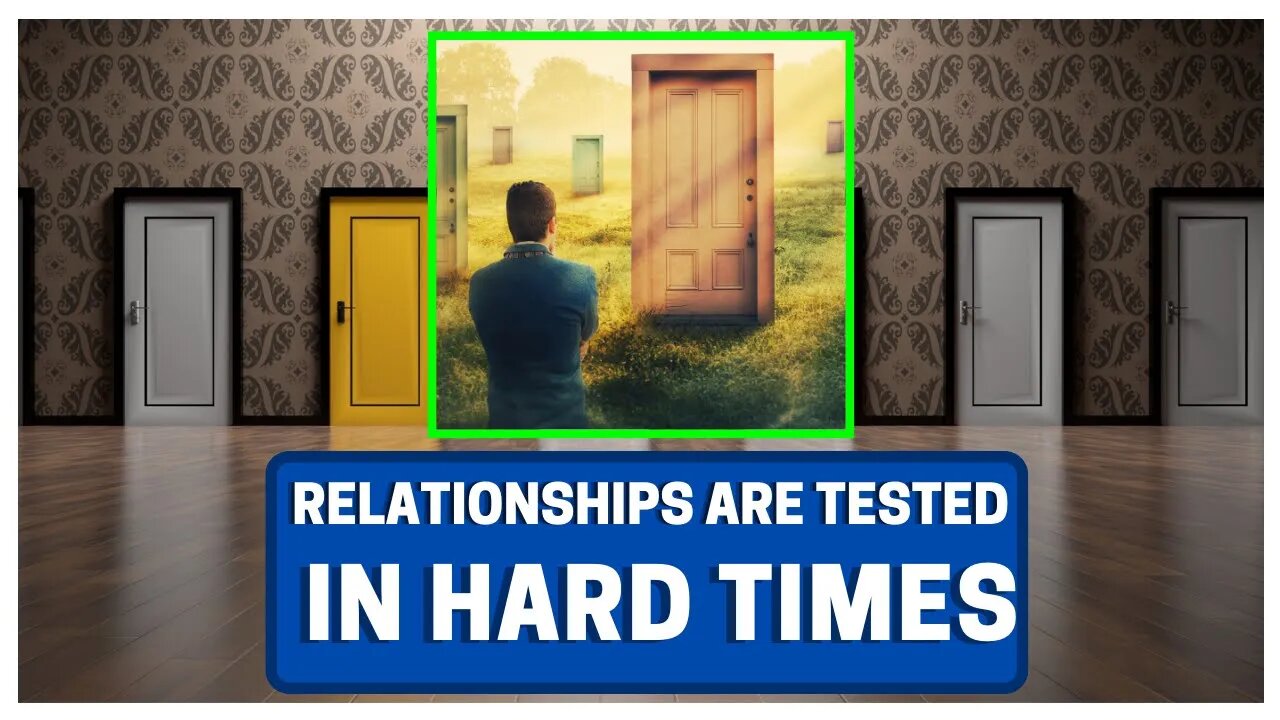 ALL Relationships Are Tested In Times Of Weakness