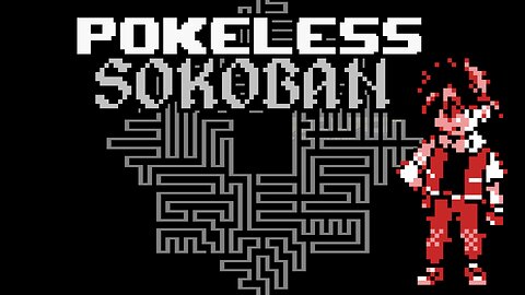 Pokemon Pokeless Sokoban - GBA ROM Hack, Play as Red but It's a Sokoban Game