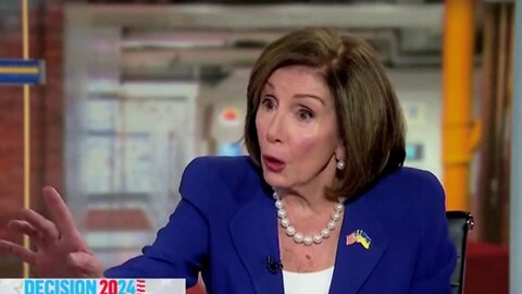 Nancy Pelosi Freaks Out After Debate - 'He Has Dementia'