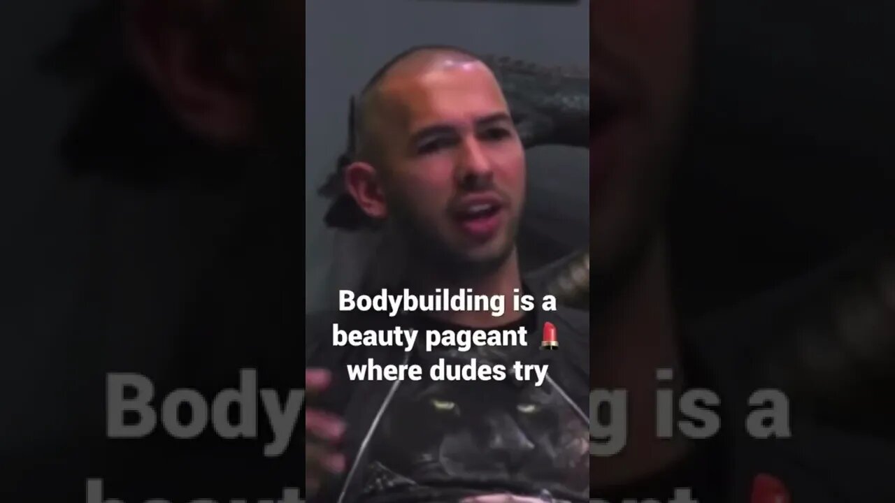 Andrew Tate explains why he thinks bodybuilding is 🌈🤣💀