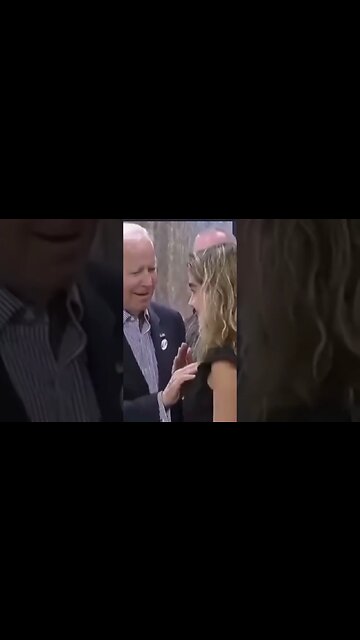 JOE BIDEN IS A CREEPY OLD MAN, BUT SOMEHOW PEOPLE STILL DEFENDS HIM #shorts #joebiden #ytshort