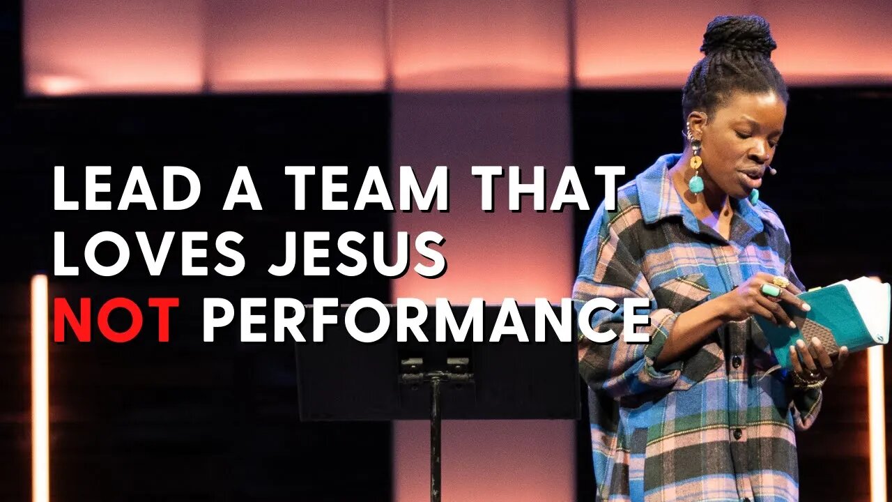 Lead a Worship Team that LOVES Jesus, NOT Performance | Adaeze Brinkman at Churchfront Live