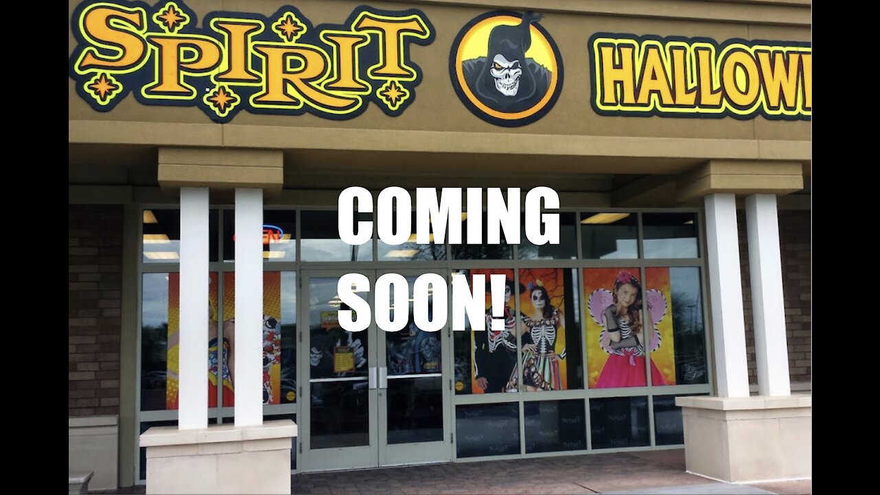 Spirit Halloween is coming soon!