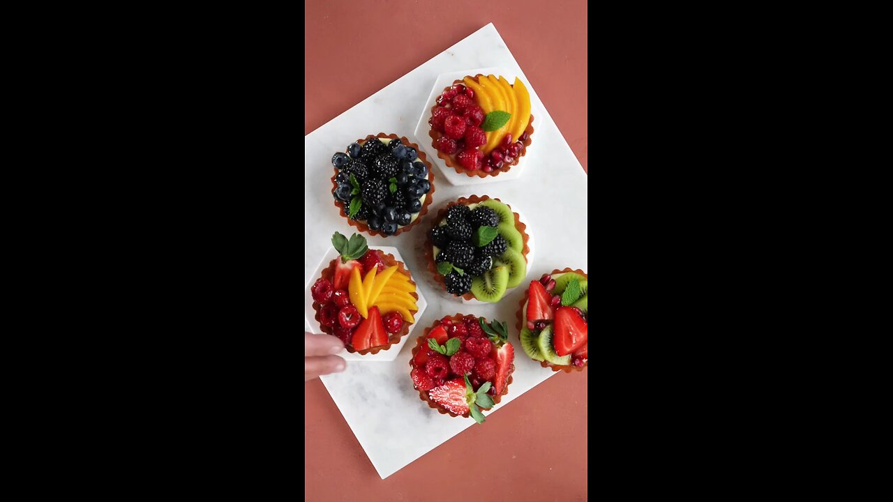 recipe of mini Fruit tarts