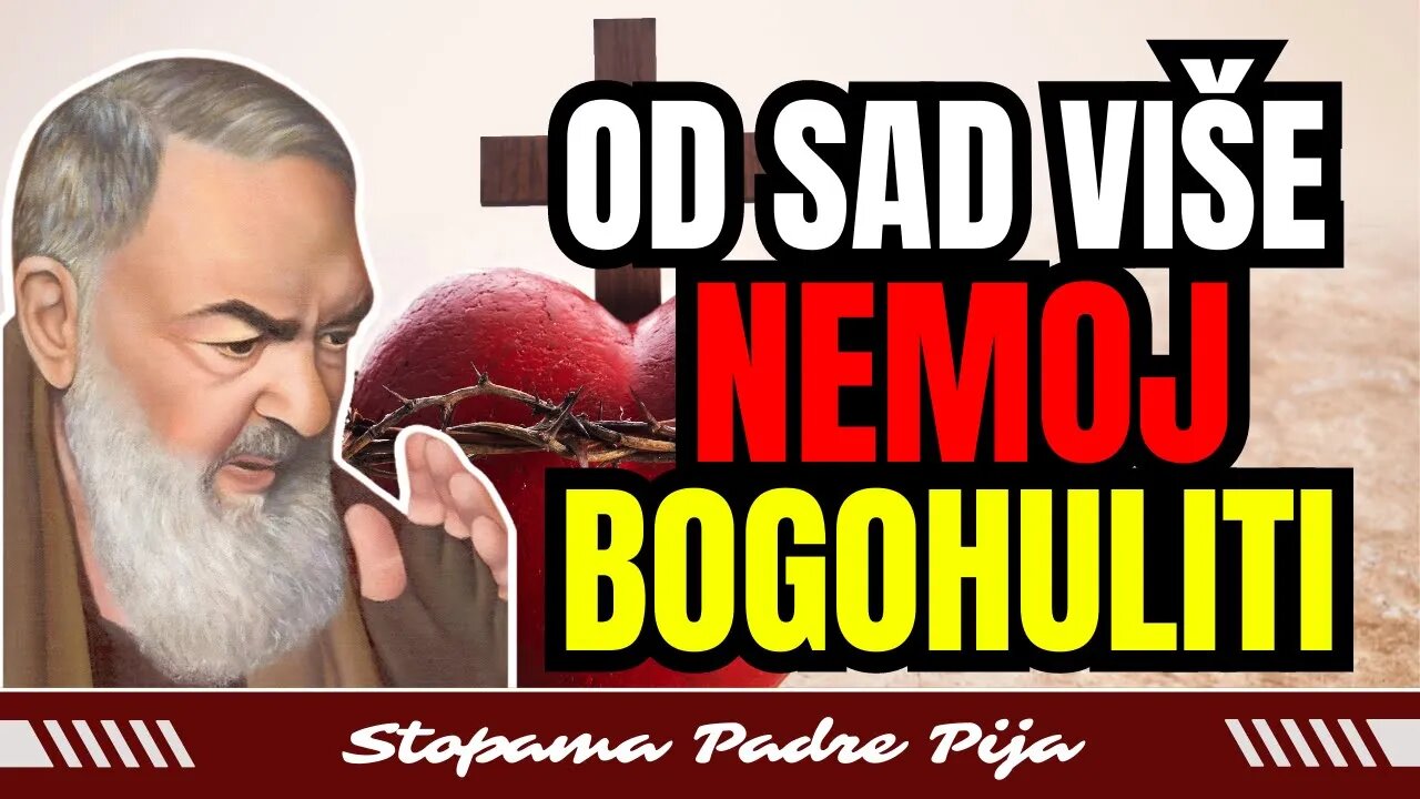 Od sada više nemoj bogohuliti!