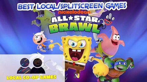 Nickelodeon All star Brawl - Learn How to Play Local Multiplayer (Gameplay)