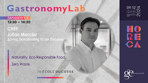 NATURALITY, ECO-RESPONSIBLE FOOD, ZERO WASTE - JULIAN MERCIER - ECOLE DUCASSE