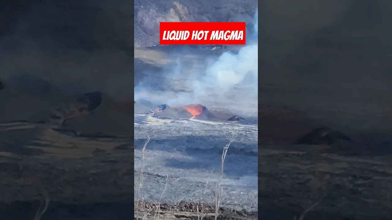 Sacrificing A Lure To A Volcano For Good Luck!! #fishing #lava #hawaii