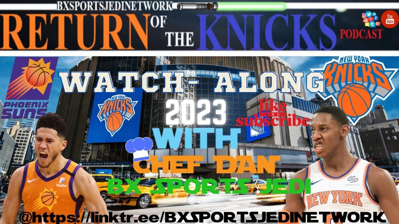 2023🏀KNICKS VS Phoenix Suns LIVE🍿WATCH-ALONG KNICK FANS Party /RETURN OF THE KNICKS PODCAST