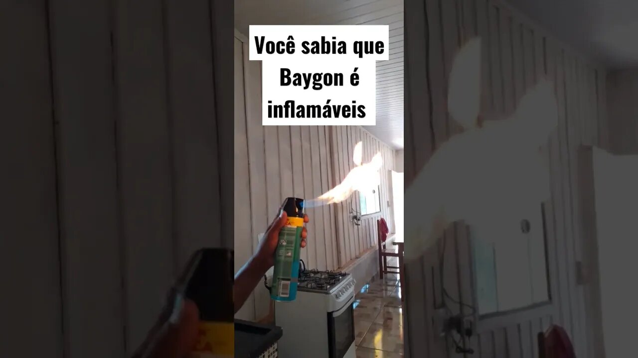 você sabia que isso é inflamável