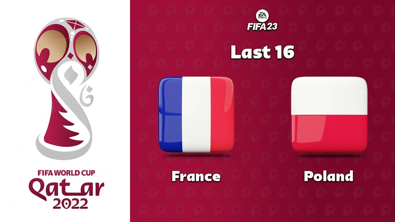 World Cup Qatar 2022 - France x Poland