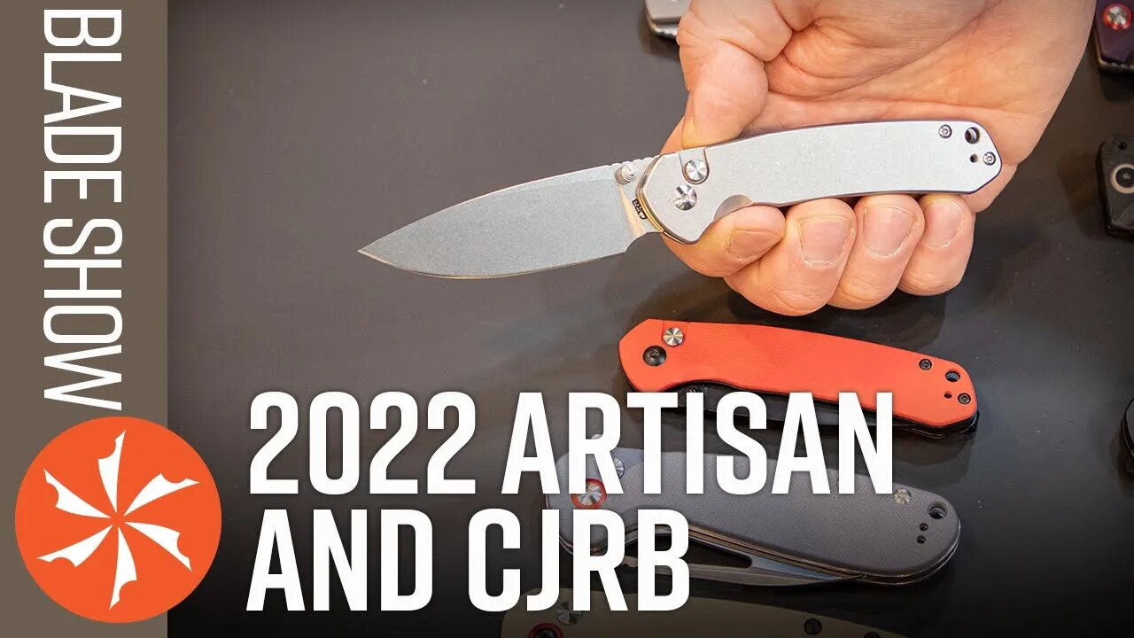 New Artisan Cutlery and CJRB Knives at Blade Show 2022 - KnifeCenter.com