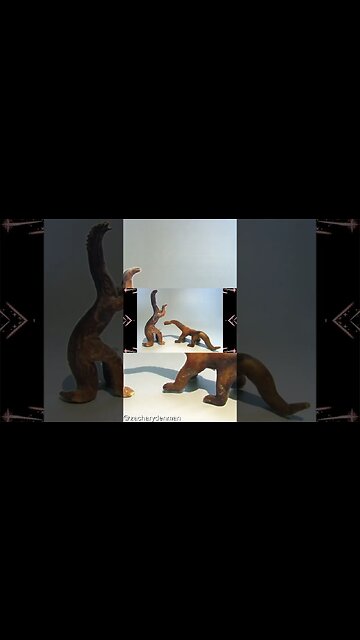 The Mexican locals described the Acámbaro Figures as Great Lizards or Dinosaurs #acambarofigures