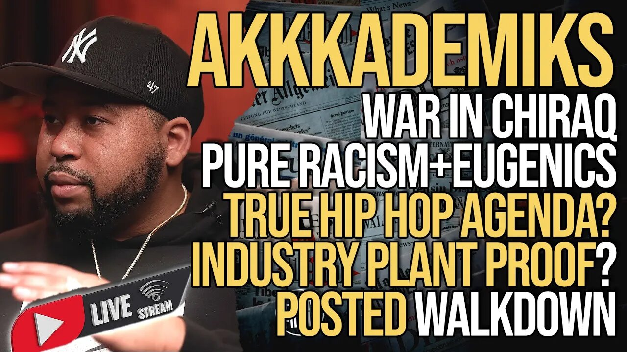 🚨Who MADE "DRILL Rap"⁉️🤔🚶♂️Akademiks HIP HOP COP?