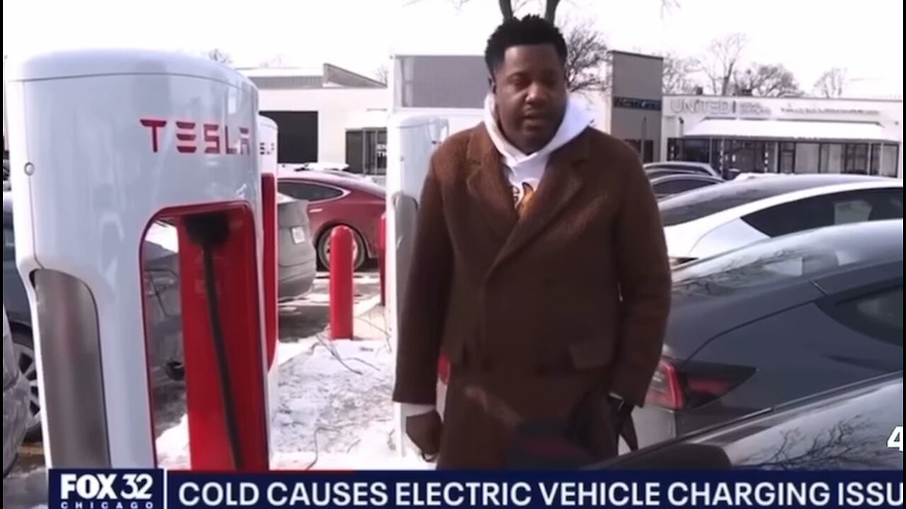 Tesla Drivers Stranded As Charging Stations Don’t Work In Cold Weather 🤡🌎