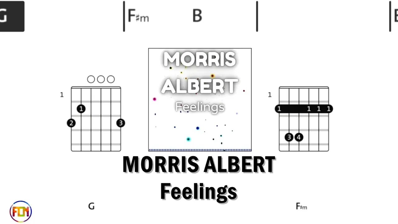 MORRIS ALBERT Feelings - FCN Guitar Chords & Lyrics HD