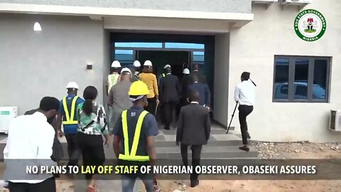 Nigerian Observer expands premises for soundstage, movie production studio, others