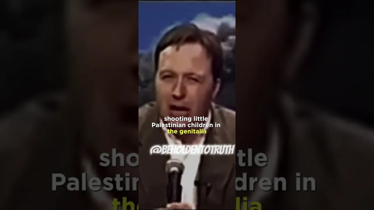 Alex Jones was Right on Israel all the way back in 2001