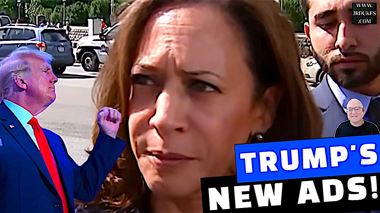 Trump’s NEW Campaign Ads: ‘Copy & Paste’ Kamala Harris? #Trump #Kamala