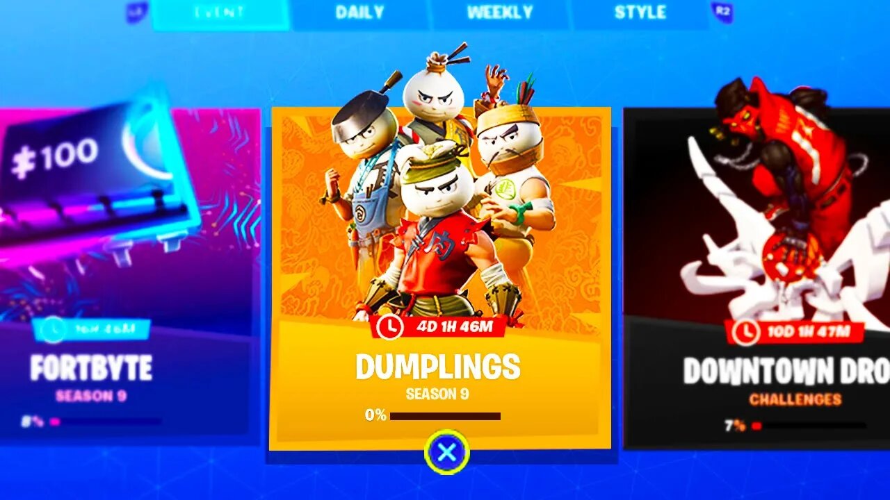 The FREE SKIN BUNDLE in Fortnite.. (4 FREE ITEMS)