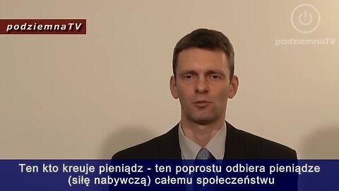 podziemna TV - BANKI i PIENIĄDZE - jak wydoić całe społeczeństwo #20 (04.01.2014)