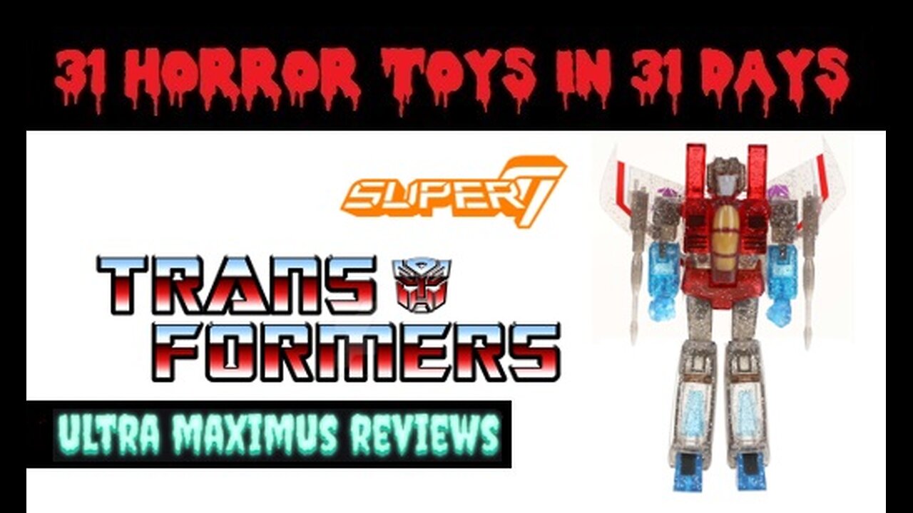 🎃 Ghost of Starscream | Transformers Ultimates | 31 Horror Toys in 31 Days