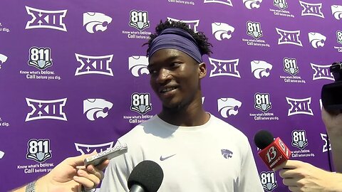 Kansas State Football | AJ Parker Press Conference | August 23, 2019