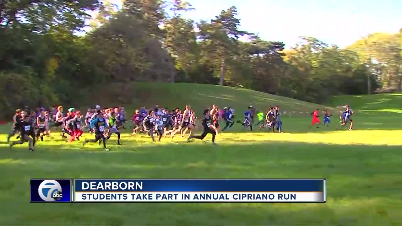 Students take part in annual Cipriano run