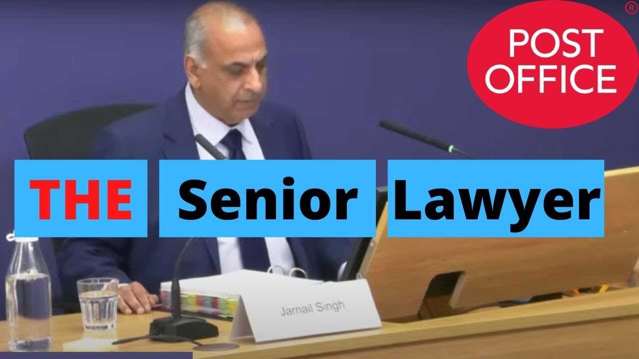 Post Office Senior Lawyer WITHOUT Criminal Law Experience!