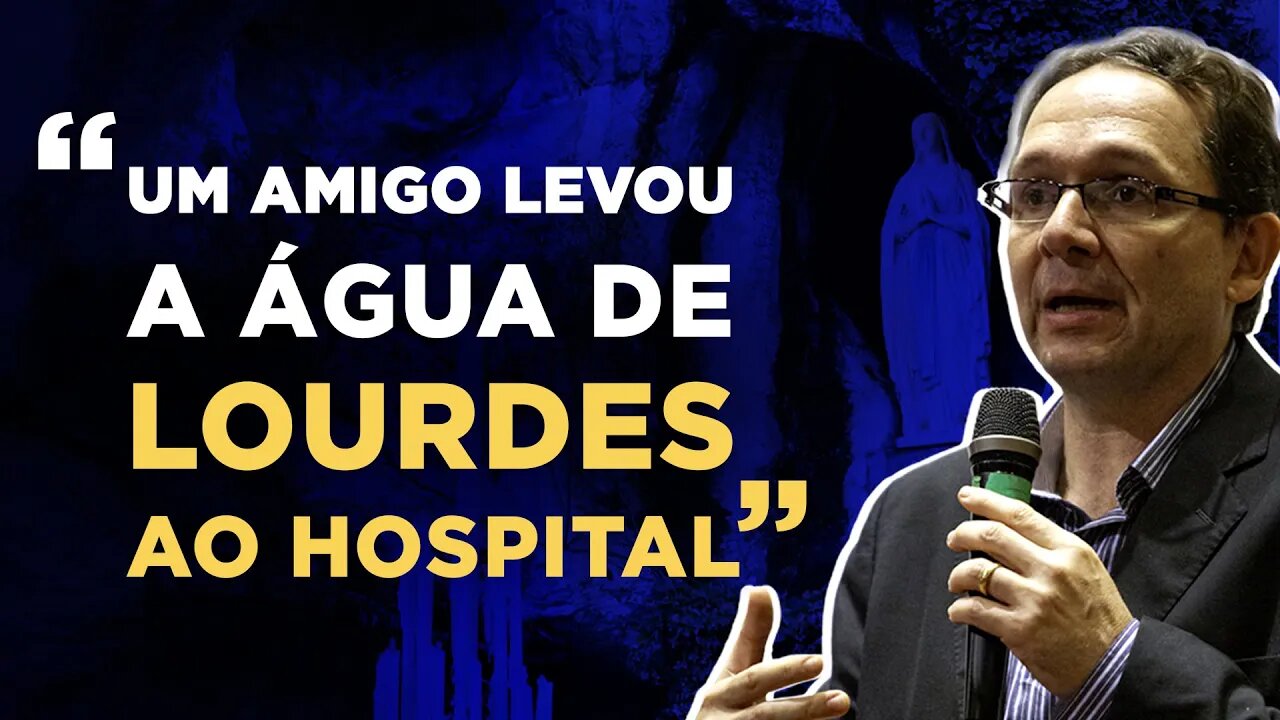 Prof. Sidney bebeu a água de Lourdes e saiu do hospital!