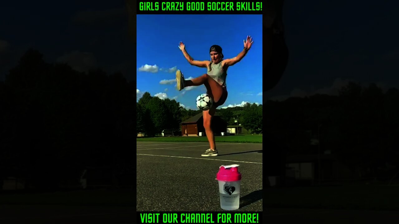 Girls Crazy Soccer Skills #Shorts #viral #SoccerSkillsMix