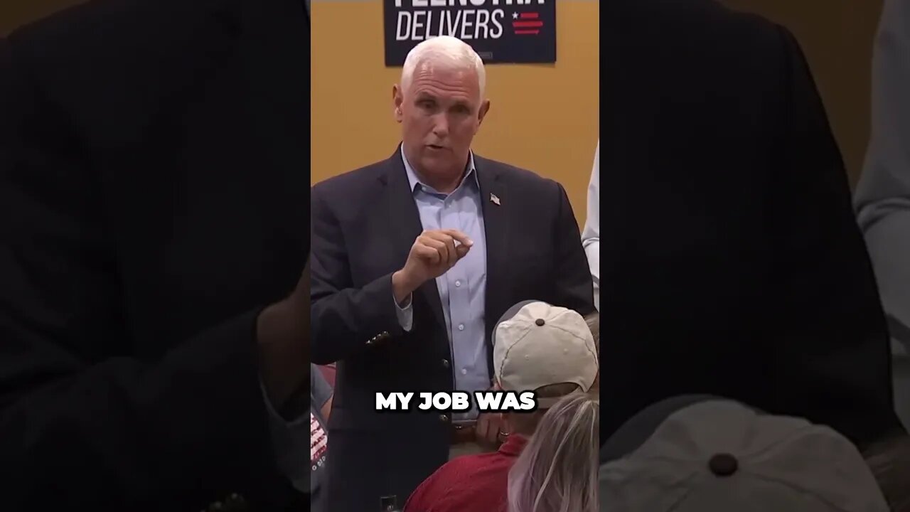 Former VP Mike Pence Confronted in Iowa Over January 6th Incident