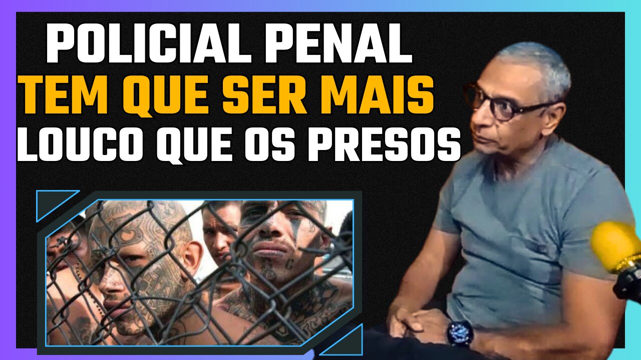 POLICIAL PENAL CONTA COMO LIDAR COM PRESOS MALUCOS NÃO PODEMOS PERDER O RESPEITO SE NÃO!