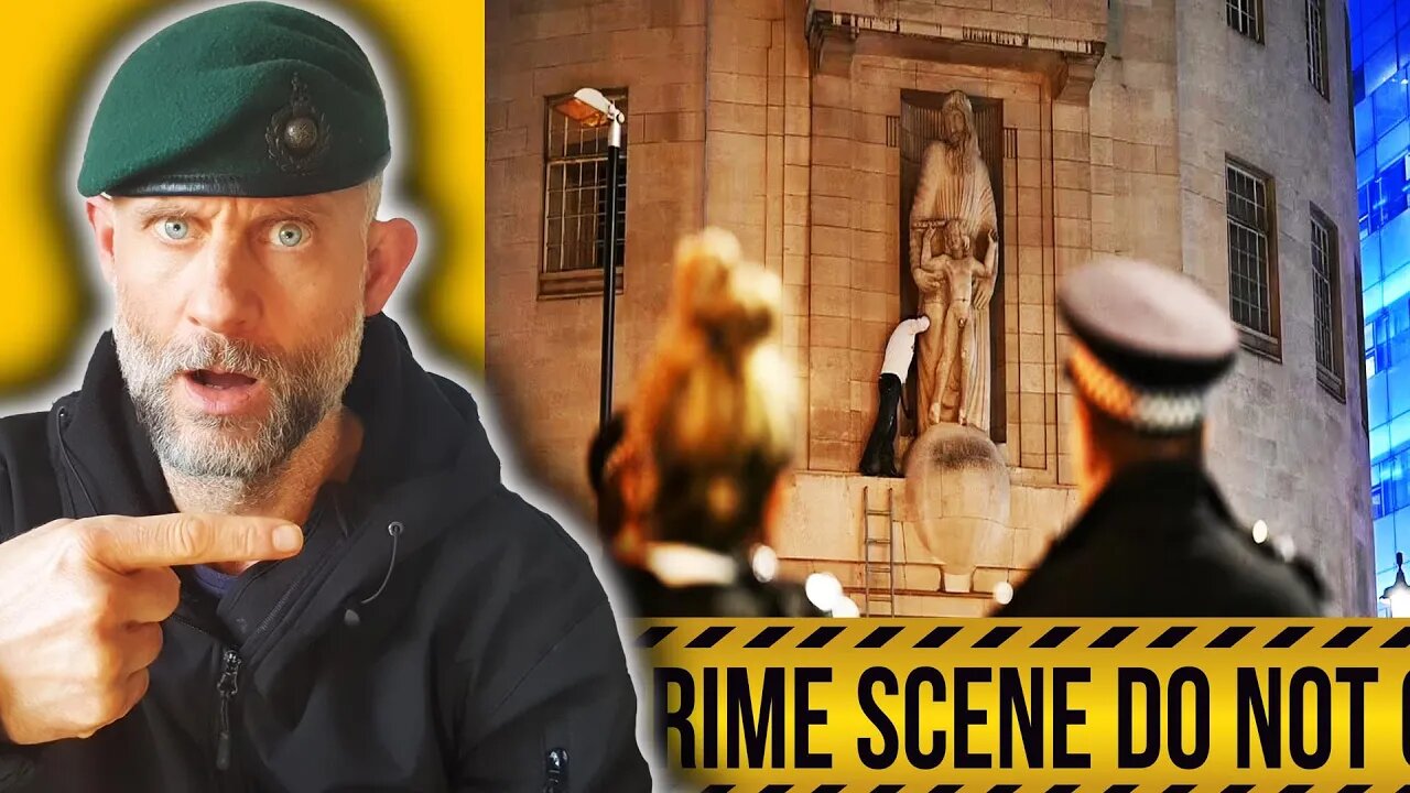 Man Attacks BBC's 'Paedo' Statue | A Royal Marine Reacts ...