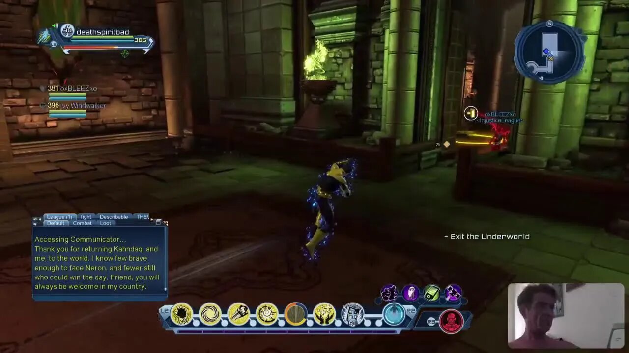 Dcuo jogar pra viver streamer profissão de fé parte 2