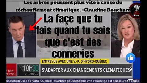 Nouvelles du 1 - Hydro-Québec et les changements climatiques; COP28; Attentat en France