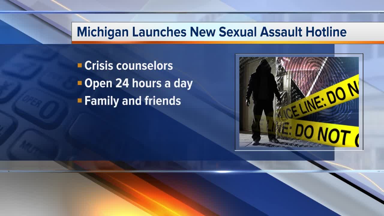 Michigan opens new statewide 24-hour sexual assault helpline