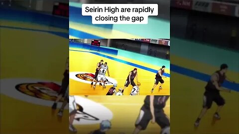 Seirin High are rapidly closing the gap 🤩 #anime #kurokonobasket #fyp